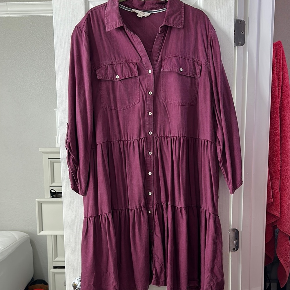 Nurture by Lamaze Plum Dress